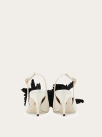 Ferragamo Flower embellished slingback - Image 3